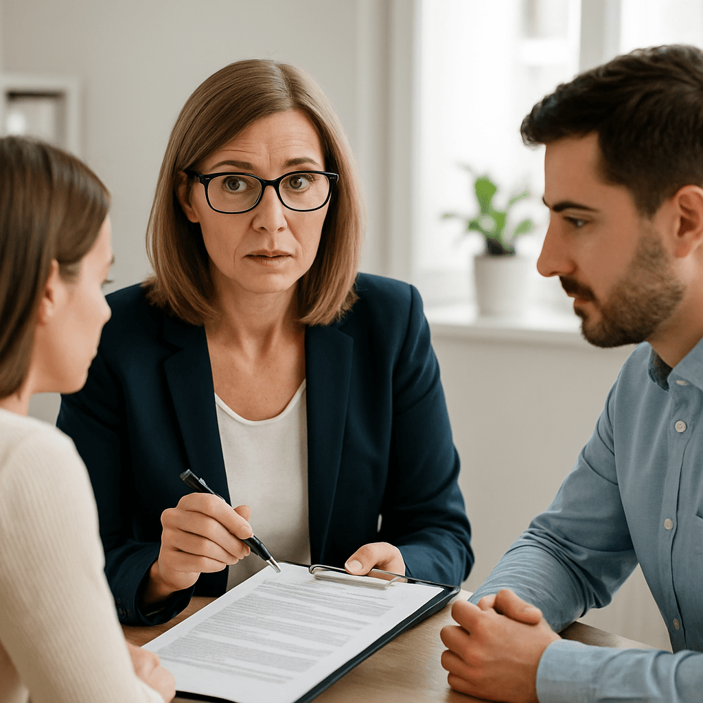 Beratungsgespräch zur Erstellung von Leistungsbeschreibungen