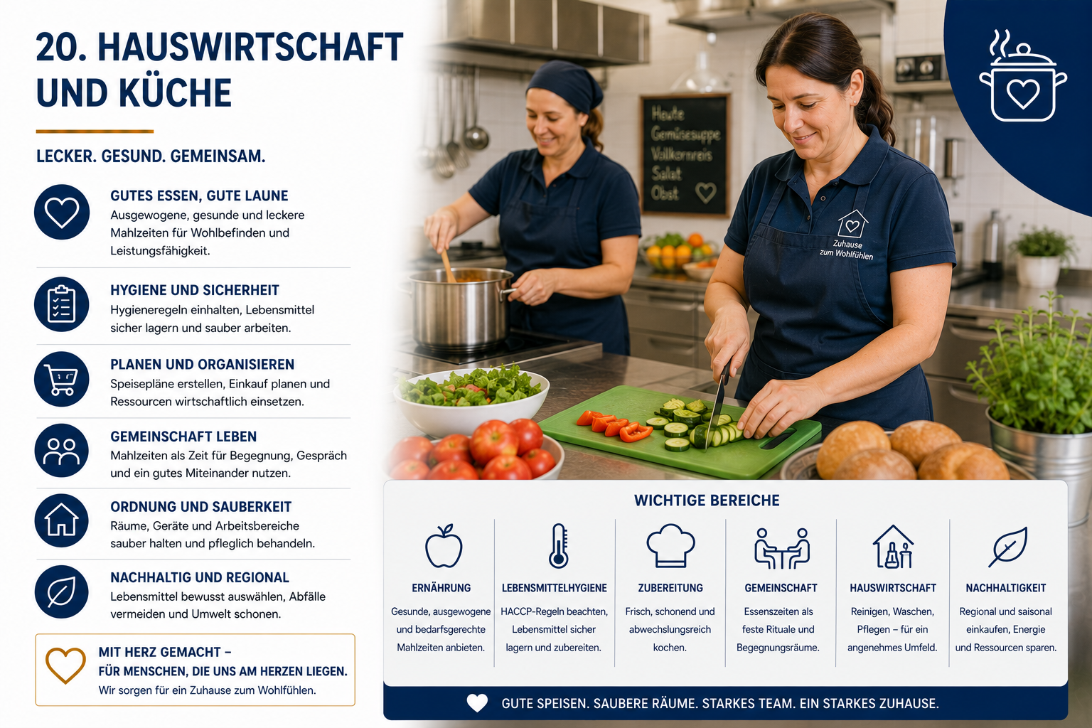 Gefährdungsbeurteilung „Hauswirtschaft und Küche“ – Muster (Word-Vorlage)